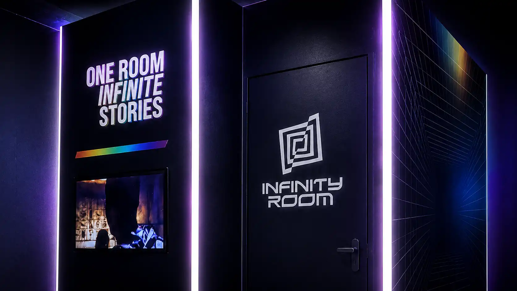 Time Machine — salle immersive interactive UnfinityRoom